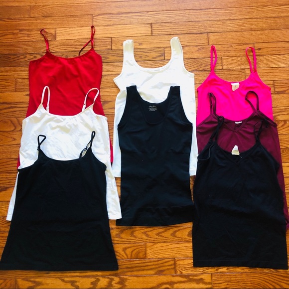 Marilyn Monroe, Energie, Urban Outfitters Tops - Bundle of 7 mild compression tank tops - Size S